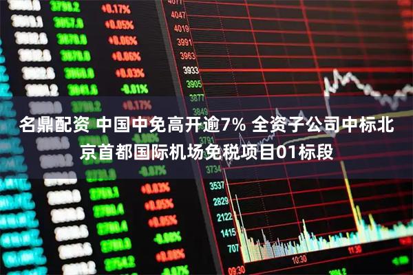 名鼎配资 中国中免高开逾7% 全资子公司中标北京首都国际机场免税项目01标段