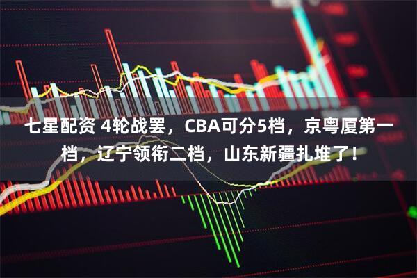 七星配资 4轮战罢,CBA可分5档,京粤厦第一档,辽宁领衔二档,山东新疆扎堆了!